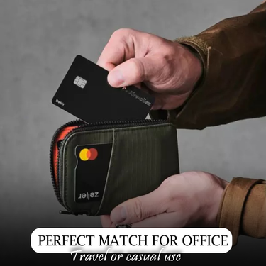 Premium Zip Card Pouch